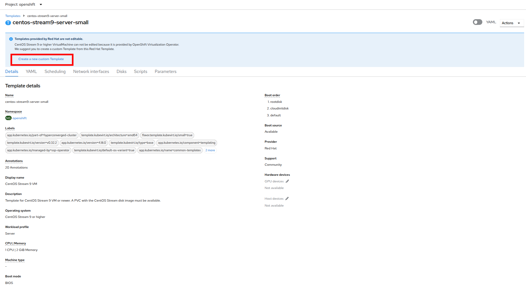 03 Create Custom Template