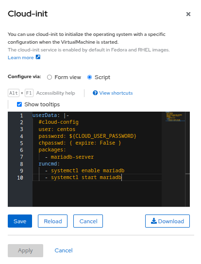 10 Cloud Init Script