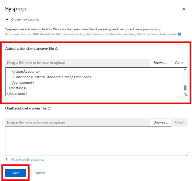22 Windows 2k19 Sysprep