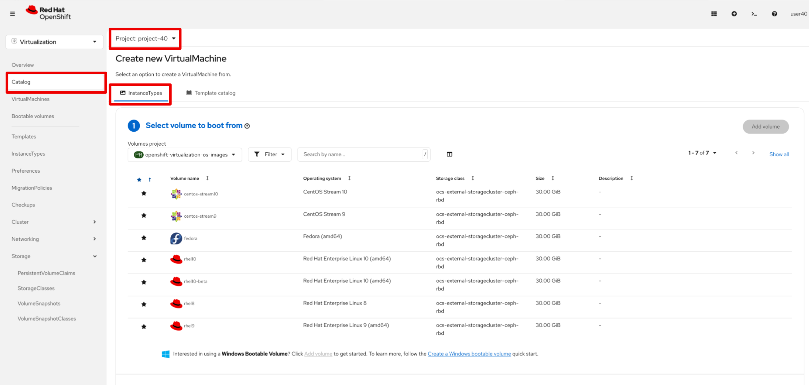 33 Left Menu Catalog